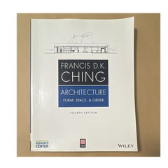 Wiley Francis D.K. Ching Architecture: Form, Space, & Order 4th Ed PB 2014 Illus
