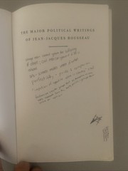 Major Political Writings of Jean-Jacques Rousseau : The Two Discourses and…