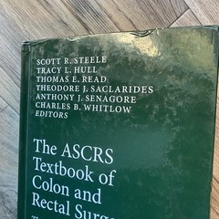 Ascrs Textbook of Colon & Rectal Surgery, Hardback by Steele, Scott R. VOLUME 2