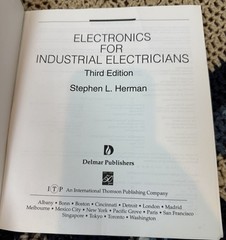 Electronics for Industrial Electricians – paperback Herman, Stephen 3rd Edition