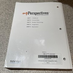 MYPERSPECTIVES ENGLISH LANGUAGE ARTS 2017 STUDENT EDITION Savvas Learning USA!