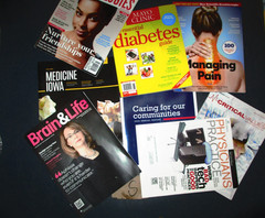 LOT x 8 Medical Related Magazines / Journals Mixed Back Issues, etc.