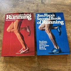 James Fixx – The Complete Book of Running & Second Book HC SET – EXCELLENT