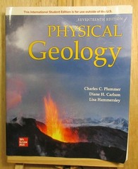 Physical Geology 17th Edition (INTERNATIONAL STUDENT EDITION) BY C. Plummer 2022