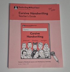 Handwriting Without Tears Cursive Handwriting Teacher’s Guide PB Jan Z. Olsen