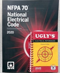 NFPA 70 National Electrical Code 2020 Edition Paperback with Index Tab Ugly 2020