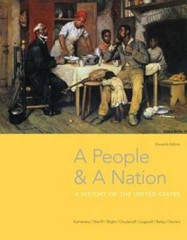 A People and a Nation: A History of the United States – Hardcover – GOOD