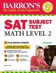 Barron’s SAT Subject Test: Math Level 2, 13th Edition: With Bonus Onlin – GOOD