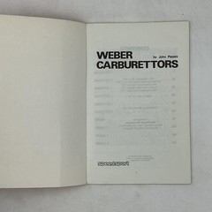 Vintage WEBER CARBURETTORS John Passini Paperback 1973 United Kingdom 2 Vols
