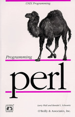 Programming Perl (Nutshell Handbooks) – Paperback – VERY GOOD