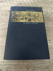 Applied Differential Equations, 2nd Edition By Murray R. Spiegel (HC, 1967)