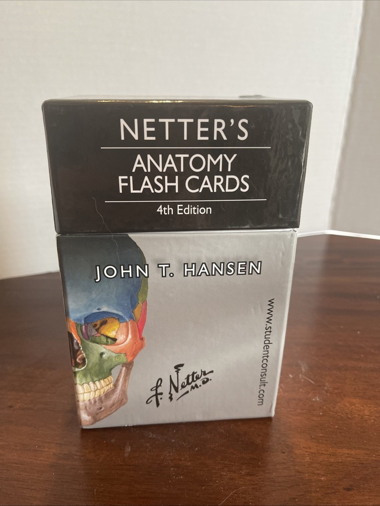 Netter Basic Science Ser.: Netter’s Anatomy Flash Cards : With Online Student…