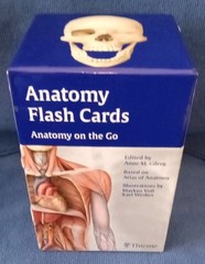 Anatomy Flash Cards by Anne M. Gilroy: Very Good Condition