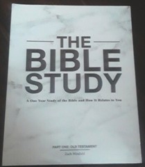 THE BIBLE STUDY Books Parts One & Two New & Old Testament by Zach Windahl New!!