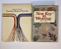 New Key to Weaving Mary Black Hardcover & Practical Modern Weaving Vintage Books