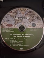 Great Courses The Renaissance the Reformation & the Rise of Nations DVD Set/Book