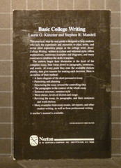 Basic College Writing by Stephen Mandell & Laurie Kirszner 1978 Paperback 1193