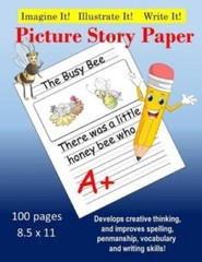 Creative Picture Story Paper 100 Pages 85 x 11: Develops Creativty, Impr – GOOD