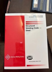 AWS D1.1/D1.1M:2020 2nd Printing – Structural Welding Code – Steel – Like New.