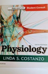 PHYSIOLOGY, Study Smart W/Student Consult Linda Costanzo 6th Edition Brand New