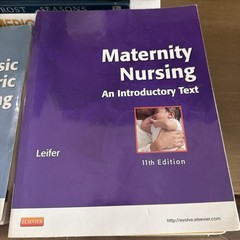 Lot 5 Mixed Nursing Books Medical Rn Lab Guides Maternity Geriatric Bls