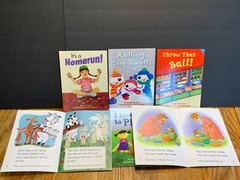 Lot of 6 Houghton Mifflin Elementary School Readers