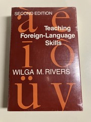 Teaching Foreign Language Skills: – Paperback, by Rivers Wilga M. – BRAND NEW