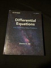 Differential Equations with Boundary-Value Problems by Dennis Zill (2023,…
