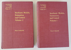 Maybeck Stochastic Models Estimation Control Vol 1&2 w/ Orig 1998 Invoice