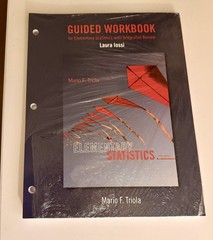 Elementary Statistics 13E Edition & Guided Workbook by Mario F. Triola NEW