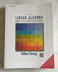 Linear Algebra and Its Applications by Gilbert Strang 4ed INTERNATIONAL EDITION