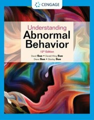 Understanding Abnormal Behavior, Paperback by Sue, David, Derald Wing, 12th ED