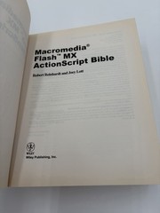 Flash MX 2004 ActionScript Bible by Robert Reinhardt; Joey Lott