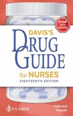 Davis’s Drug Guide for Nurses by Vallerand PhD RN FAAN, April Hazard