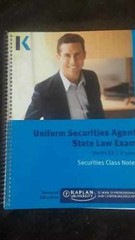 Uniform Securities Agent State Law Exam – Spiral-bound, by N/A – Very Good j