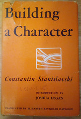 “Building A Character” by Constantin Stanislavski HC/DJ 1975 printing