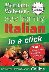 Merriam-Webster’s Easy Learning Italian in a Click [With CD (Audio)] (Italian E