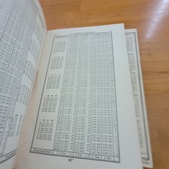 Vintage Wiley Trigonometric Tables John Wiley Sons Hardcover Math Reference Book