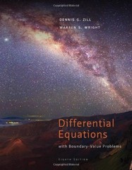 Differential Equations with Boundary-Value Problems, 8th Edition, Dennis G. Zill