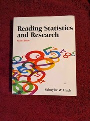 Reading Statistics and Research 6th Edition Schuyler Huck–VG