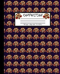 Composition: 100 pages college ruled 7.5 x 9.25 in, Notebooks 9781073582303-,