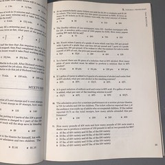 Barton’s Mathematics Workbook For College Entrance Examinations 1962 Paperback