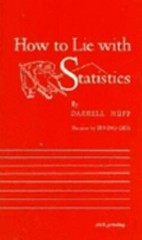 How to Lie With Statistics, Paperback by Huff, Darrell, Like New Used, Free s…