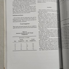 Vintage Process Piping Process Piping Drafting By Rip Weaver 3rd Edition