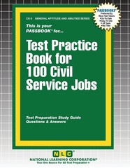 Test Practice Book For 100 Civil Service Jobs