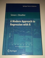 Sheather Modern Approach to Regression with R Springer Statistics HC like new