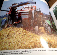 Threshers at Work, 70+ color photos and 96 pages, “Threshing Day” USA, New