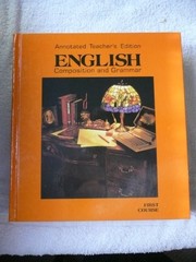 ENGLISH COMPOSITION & GRAMMAR, GRADE 7, ANNOTATED By John E. Warriner EXCELLENT