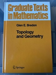 TOPOLOGY AND GEOMETRY – GLEN E BREDON – NEW HARDBACK – SPRINGER GTM