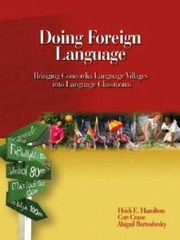 Doing Foreign Language: Bringing Concordia Language Villages into Languag – GOOD